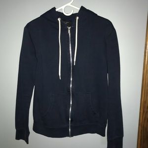 Blue zip up hoodie